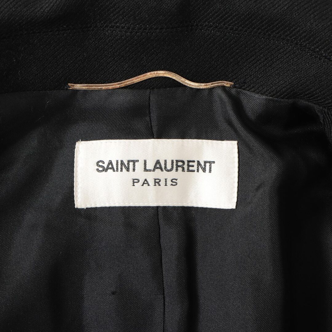 Saint Laurent(サンローラン)のサンローランパリ  ウール×シルク 36 ブラック レディース その他アウ レディースのジャケット/アウター(その他)の商品写真