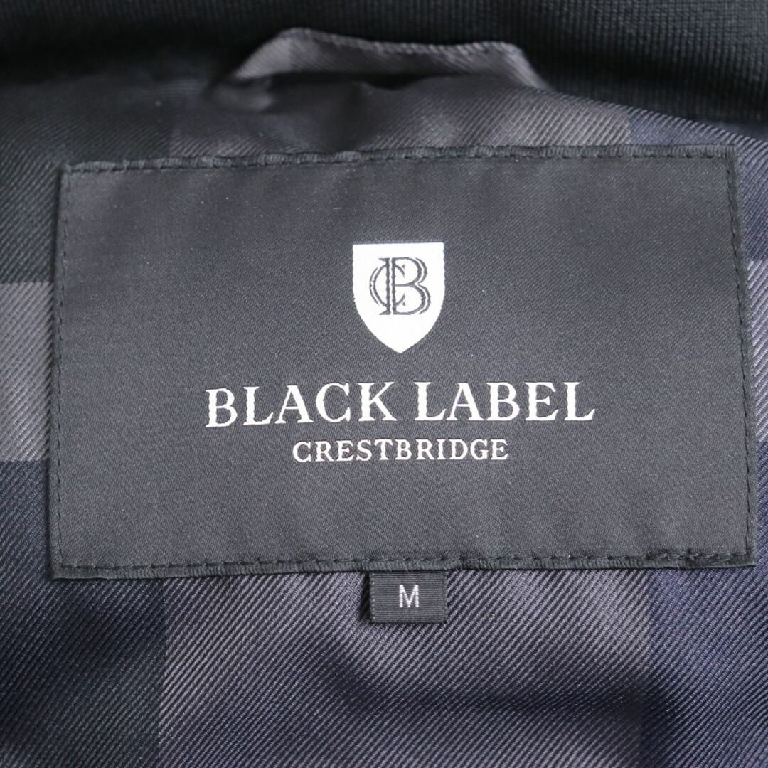 BLACK LABEL CRESTBRIDGE(ブラックレーベルクレストブリッジ)の美品◆BLACK LABEL CRESTBRIDGE ブラックレーベルクレストブリッジ LIMONTA 襟フォックスファー 2WAY ダウンジャケット ネイビー M 正規品 メンズのジャケット/アウター(ダウンジャケット)の商品写真