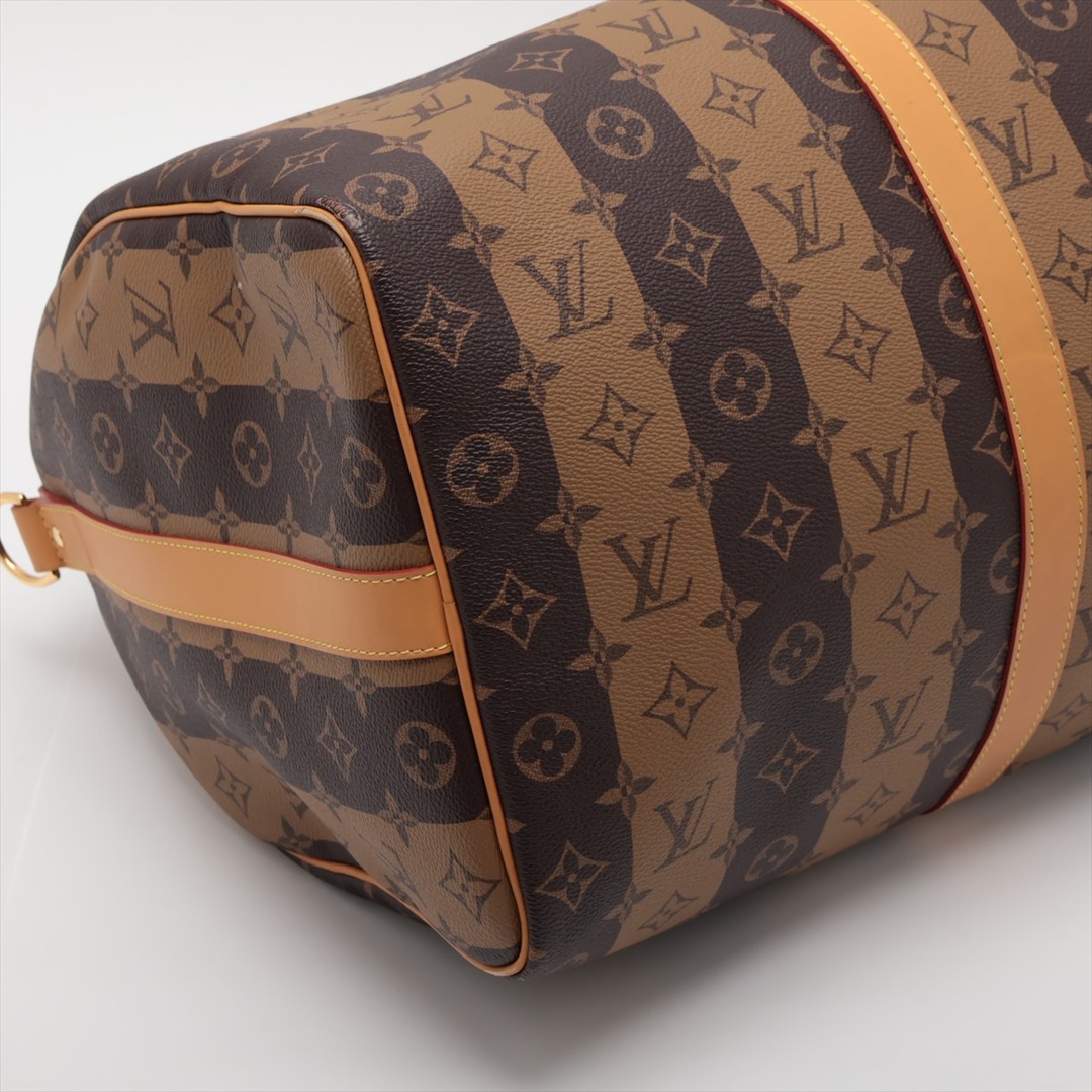 LOUIS VUITTON(ルイヴィトン)のヴィトン×NIGO キーポル･バンドリエール50   ブラウン メンズ ボ メンズのバッグ(ボストンバッグ)の商品写真