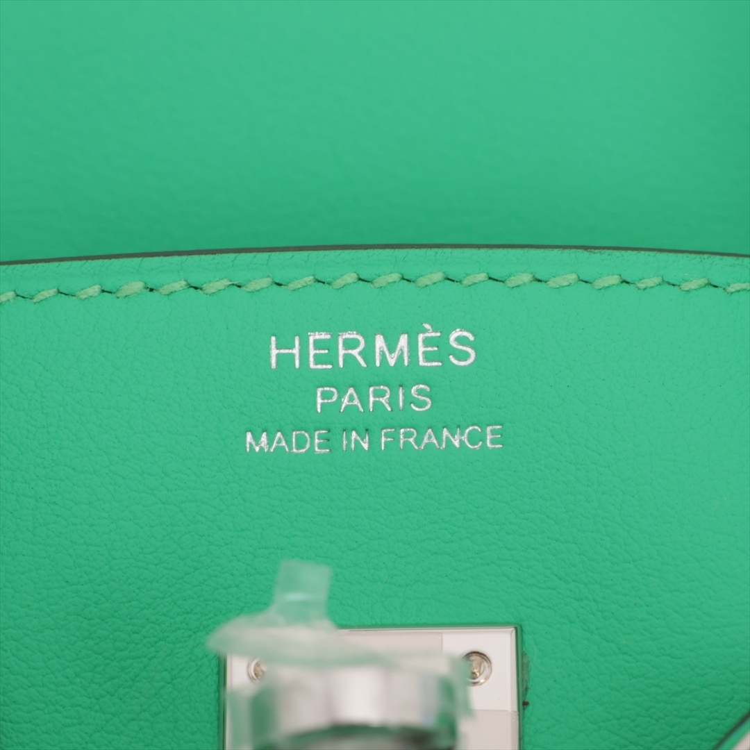 Hermes(エルメス)のエルメス バーキン25 ヴォースイフト  グリーン レディース ハンドバッ レディースのバッグ(ハンドバッグ)の商品写真
