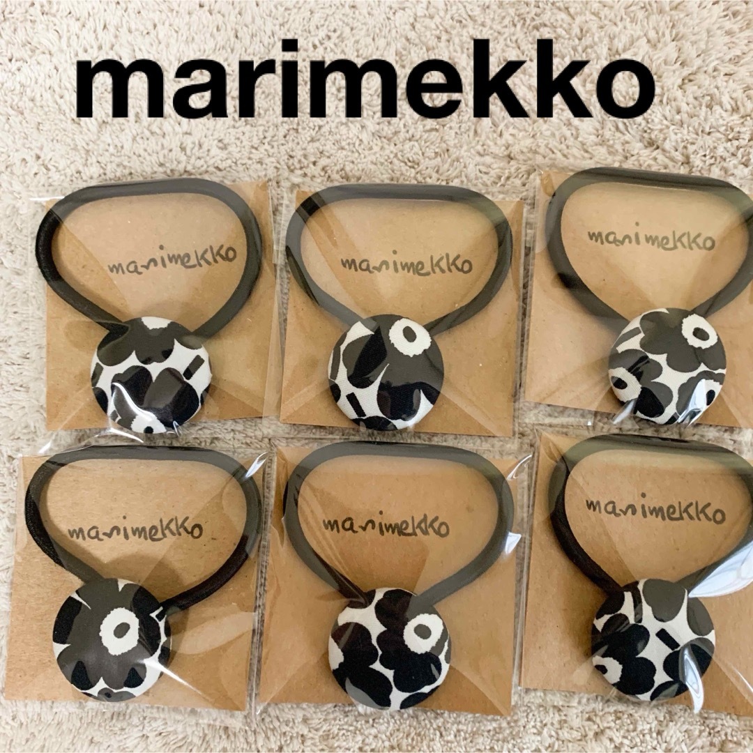 marimekko(マリメッコ)の【4/20、21限定大セール】marimekko マリメッコ　ヘアゴム レディースのヘアアクセサリー(ヘアゴム/シュシュ)の商品写真