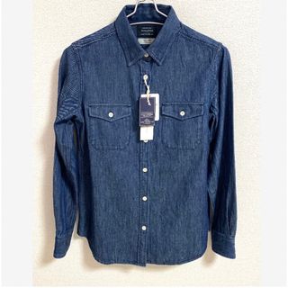 ユナイテッドアローズグリーンレーベルリラクシング(UNITED ARROWS green label relaxing)のUNITED ARROWS   デニムシャツ　ジャケット　羽織り　インディゴ(Gジャン/デニムジャケット)