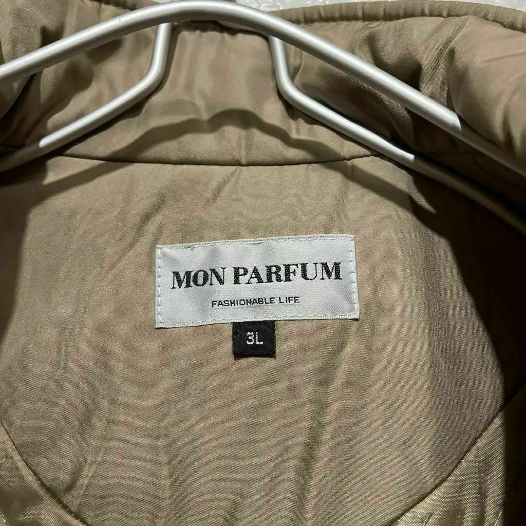 美品　MON PARFUM レディース　ブルゾン　ジャンパー　防寒　大きい　３Ｌ レディースのジャケット/アウター(ナイロンジャケット)の商品写真