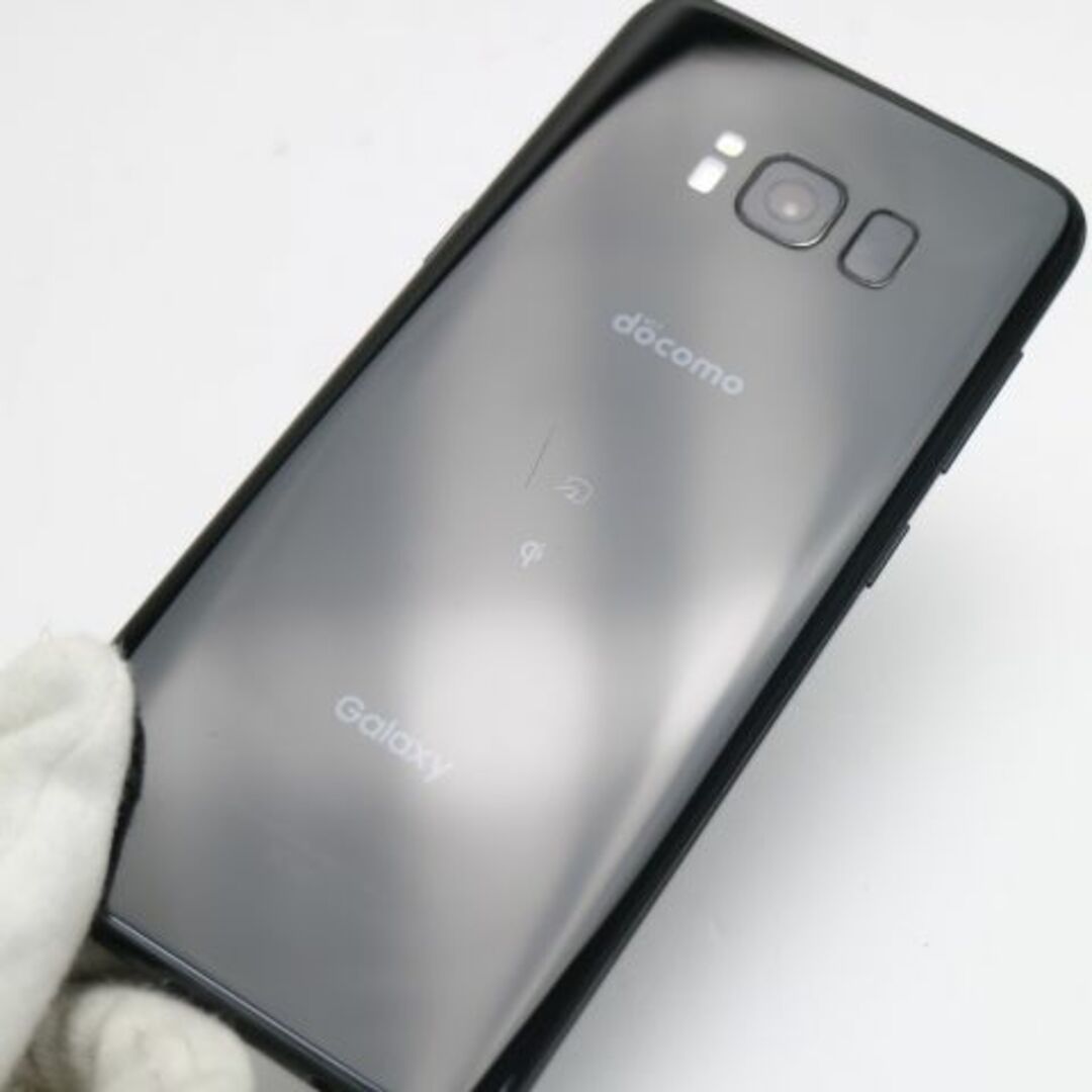 Galaxy(ギャラクシー)のSC-02J Galaxy S8 ブラック 白ロム M777 スマホ/家電/カメラのスマートフォン/携帯電話(スマートフォン本体)の商品写真