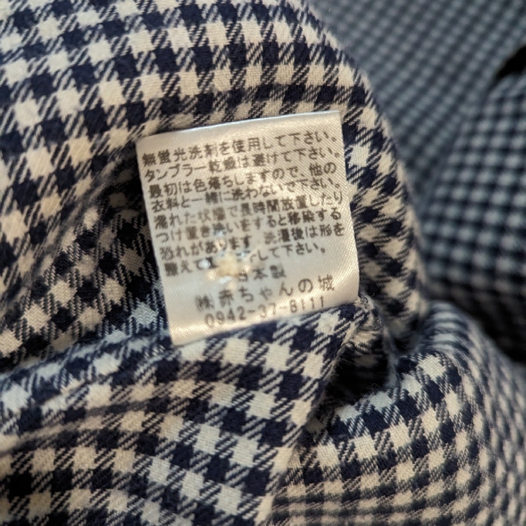 赤ちゃんの城(アカチャンノシロ)の赤ちゃんの城　ポンチョ　コート キッズ/ベビー/マタニティのベビー服(~85cm)(ジャケット/コート)の商品写真