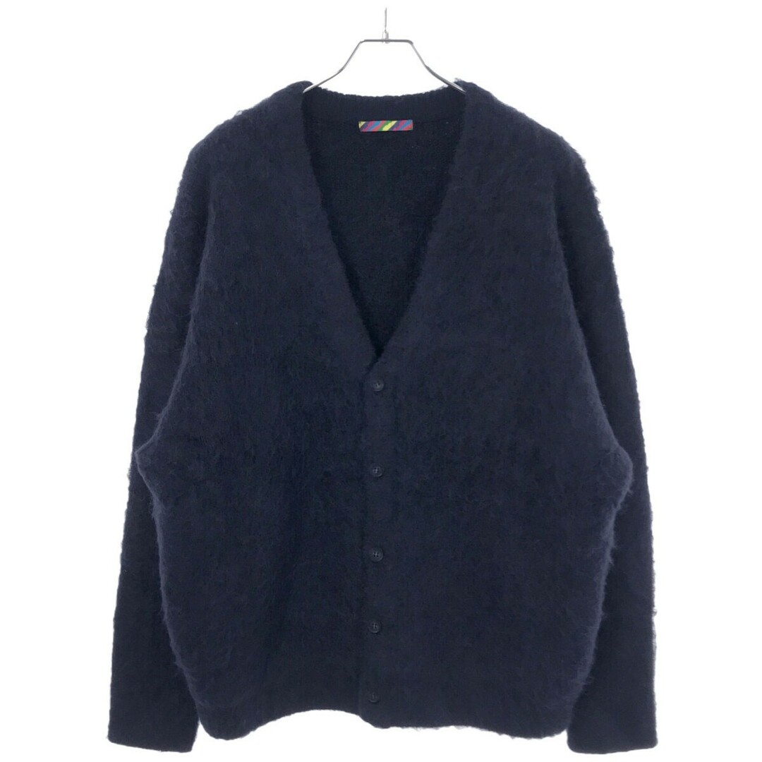 is-ness(イズネス)のis-ness イズネス ALPACA CARDIGAN アルパカニットカーディガン 1004AWKN02 ネイビー L メンズのトップス(カーディガン)の商品写真