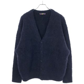 イズネス(is-ness)のis-ness イズネス ALPACA CARDIGAN アルパカニットカーディガン 1004AWKN02 ネイビー L(カーディガン)