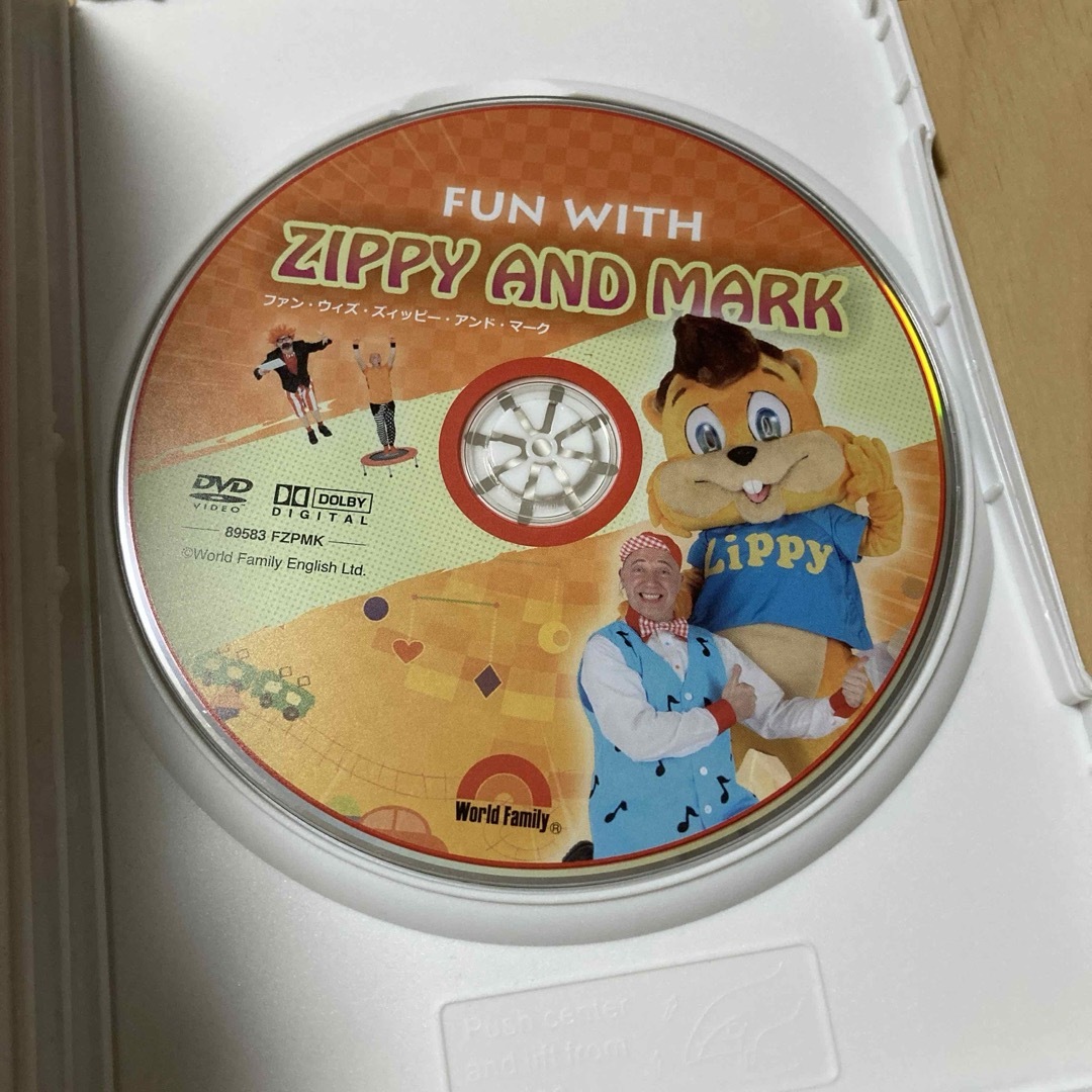 Disney(ディズニー)のDWE ワールドファミリー Fun With ZIPPY And Mark キッズ/ベビー/マタニティのおもちゃ(知育玩具)の商品写真