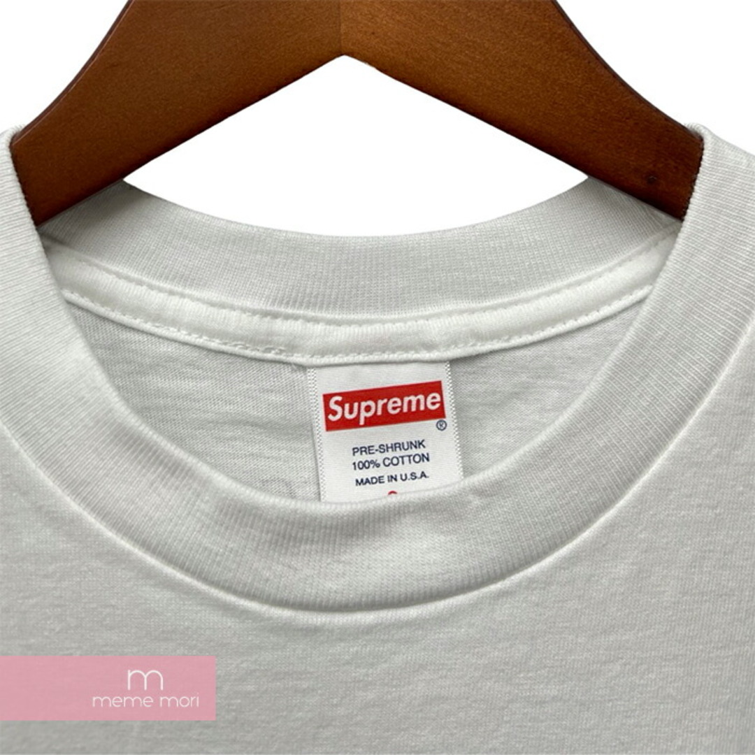 Tiffany & Co.(ティファニー)のSupreme × TIFFANY&Co. 2021AW Box Logo Tee シュプリーム×ティファニー ボックスロゴTシャツ 半袖カットソー バックロゴプリント ホワイト サイズS 【240226】【中古-A】【me04】 メンズのトップス(Tシャツ/カットソー(半袖/袖なし))の商品写真