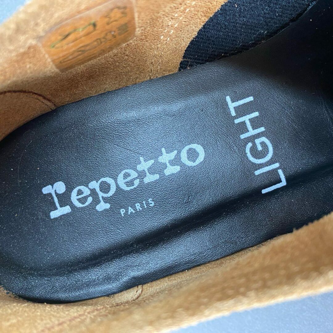 repetto(レペット)の1b29 《美品》 定価￥68,200 repetto レペット GORDON スエードレザー レースアップシューズ 36 キャメル 厚底 ポルトガル製 レディースの靴/シューズ(ローファー/革靴)の商品写真