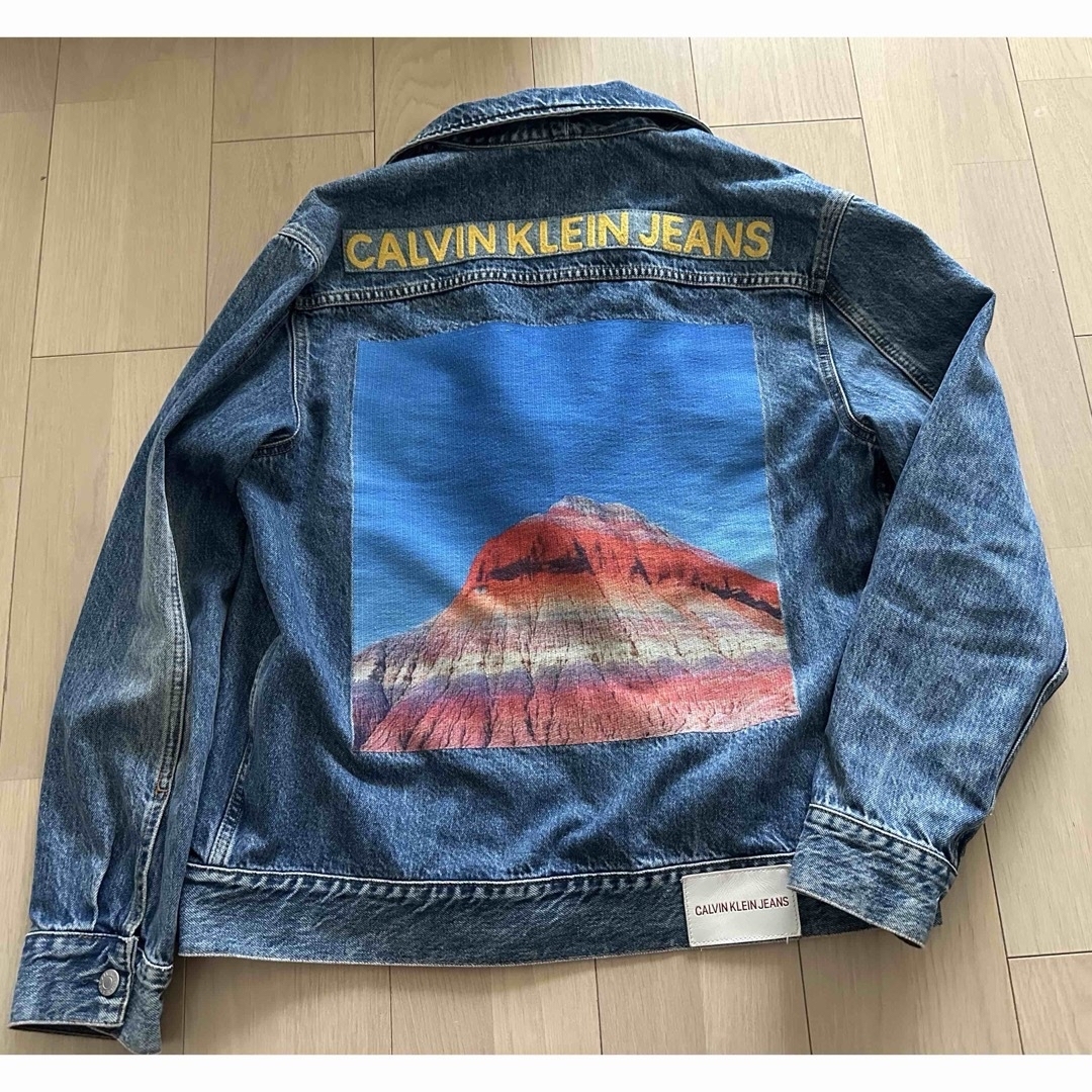 Calvin Klein(カルバンクライン)のセール中！CALVIN KLEIN JEANS デニムジャケット メンズのジャケット/アウター(Gジャン/デニムジャケット)の商品写真