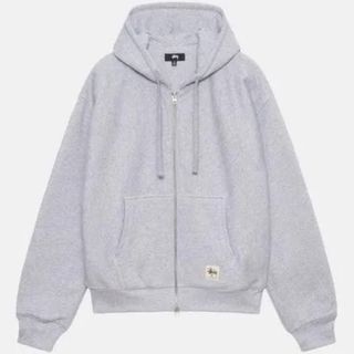 stussy double face label zip hoodie (パーカー)