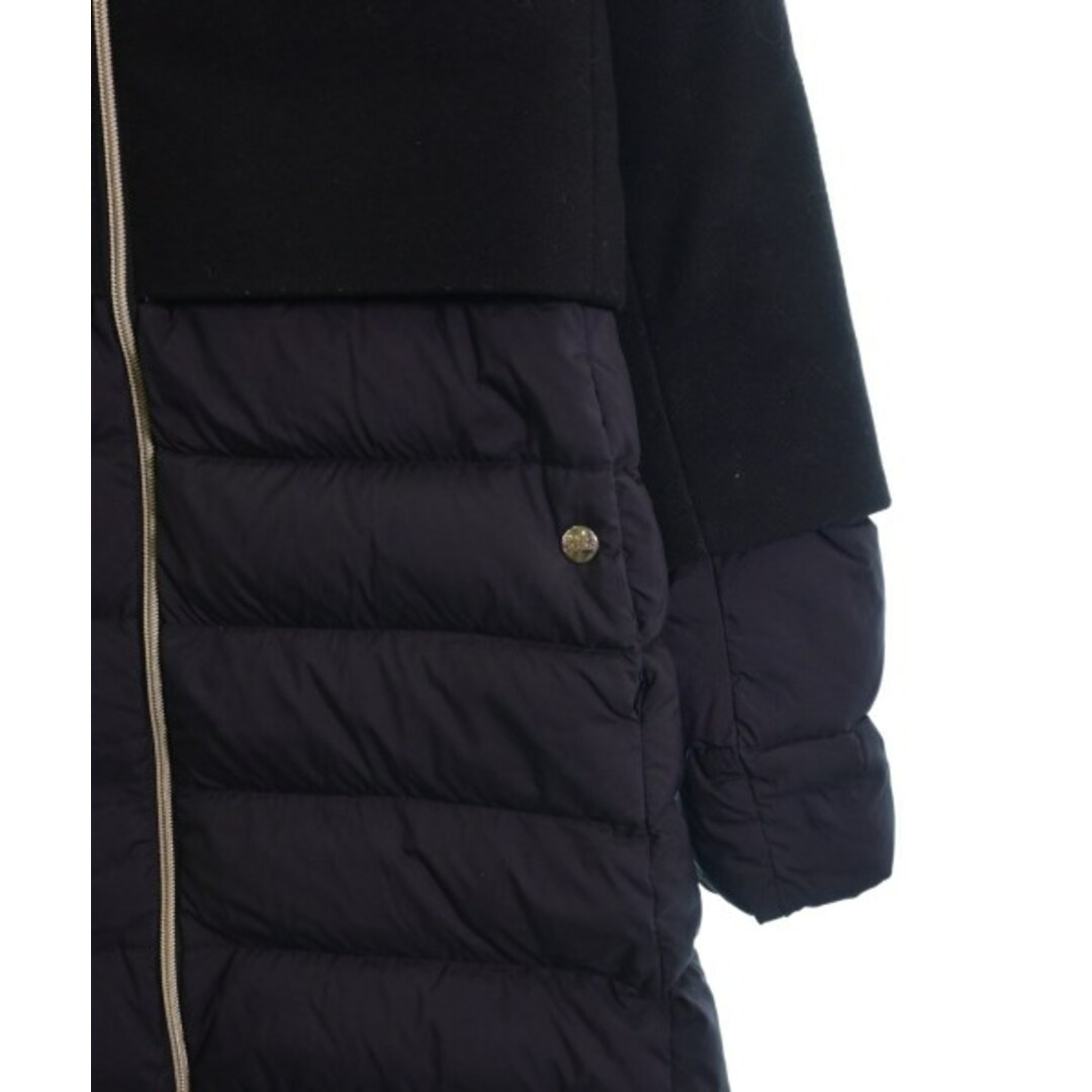 HERNO(ヘルノ)のHERNO ヘルノ ダウンコート 42(M位) 黒 【古着】【中古】 レディースのジャケット/アウター(ダウンコート)の商品写真