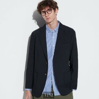 ユニクロ(UNIQLO)のUNIQLO　感動ブレザー(テーラードジャケット)