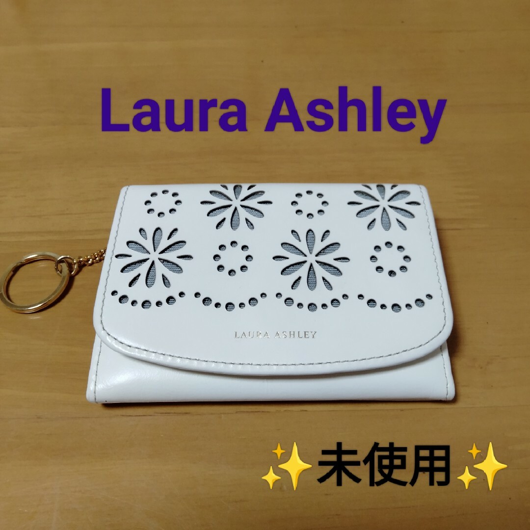 LAURA ASHLEY(ローラアシュレイ)の【№489】✨ローラアシュレイ パスケース コインケース マルチケース レディースのファッション小物(名刺入れ/定期入れ)の商品写真