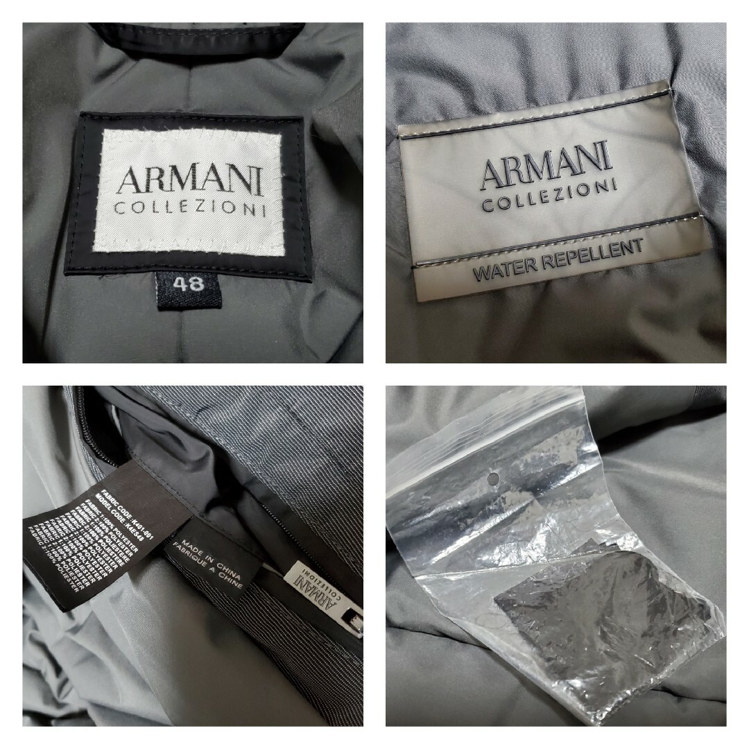 ARMANI COLLEZIONI(アルマーニ コレツィオーニ)のアルマーニ WATER REPELLENT ステンカラーコート チェスターコート メンズのジャケット/アウター(トレンチコート)の商品写真