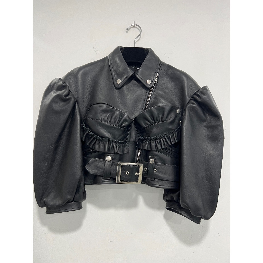 Simone Rocha(シモーネロシャ)のSIMONE ROCHA BIKER JACKET レディースのジャケット/アウター(その他)の商品写真