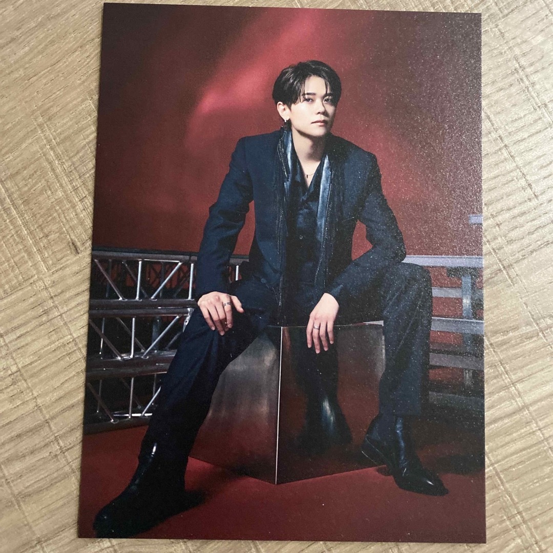 INI(アイエヌアイ)のINI 藤牧京介 レタカ RED エンタメ/ホビーのタレントグッズ(アイドルグッズ)の商品写真