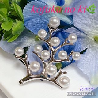 MIKIMOTO - ミキモトブローチ💐 パール10粒✨エレガントで華やかな