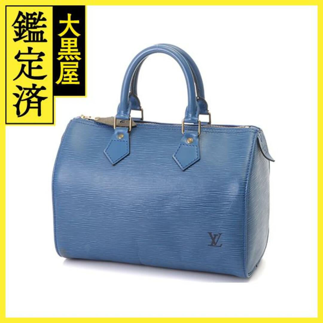 LOUIS VUITTON - ルイヴィトン スピーディ25 エピ トレドブルー M43015