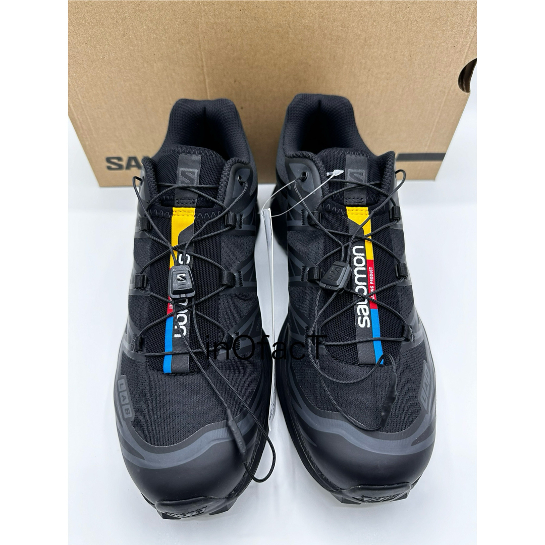SALOMON - 24.5cm 黒 SALOMON XT-6 サロモン ブラック ユニ SALOMON - 24.5cm 黒 SALOMON XT-6 サロモン ブラック ユニ