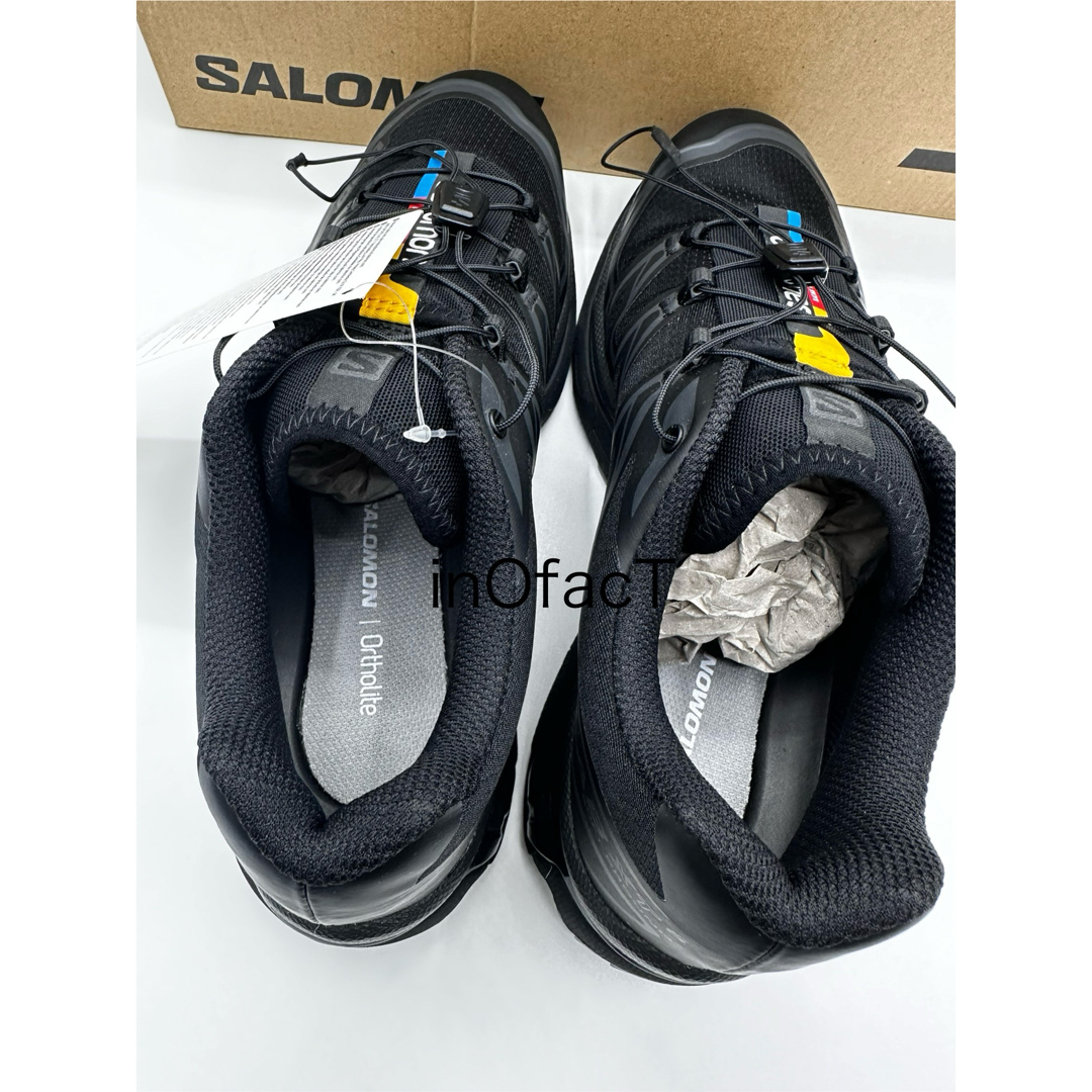 SALOMON - 24.5cm 黒 SALOMON XT-6 サロモン ブラック ユニ SALOMON - 24.5cm 黒 SALOMON XT-6 サロモン ブラック ユニ