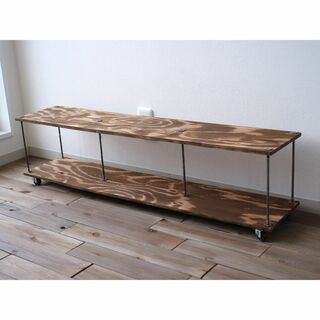 wood iron shelf 265*1100*225(リビング収納)