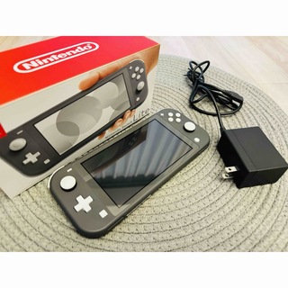 Nintendo Switch - ニンテンドースイッチライト本体グレーとスマブラの