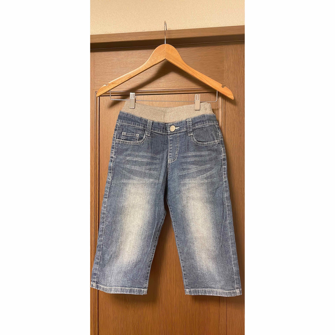 MPS(エムピーエス)のMPS デニムハーフパンツ 150cm キッズ/ベビー/マタニティのキッズ服男の子用(90cm~)(パンツ/スパッツ)の商品写真