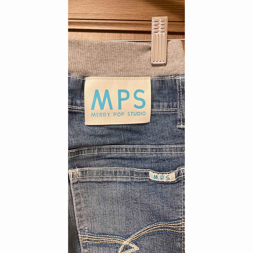 MPS(エムピーエス)のMPS デニムハーフパンツ 150cm キッズ/ベビー/マタニティのキッズ服男の子用(90cm~)(パンツ/スパッツ)の商品写真