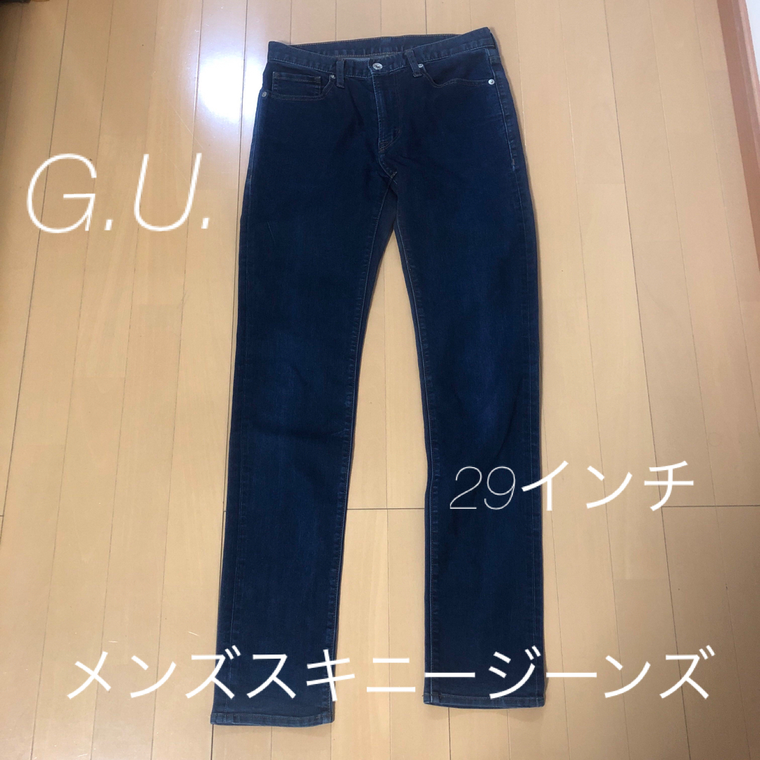 GU - メンズ G.U.スキニージーンズ 29インチの通販 by yun's shop