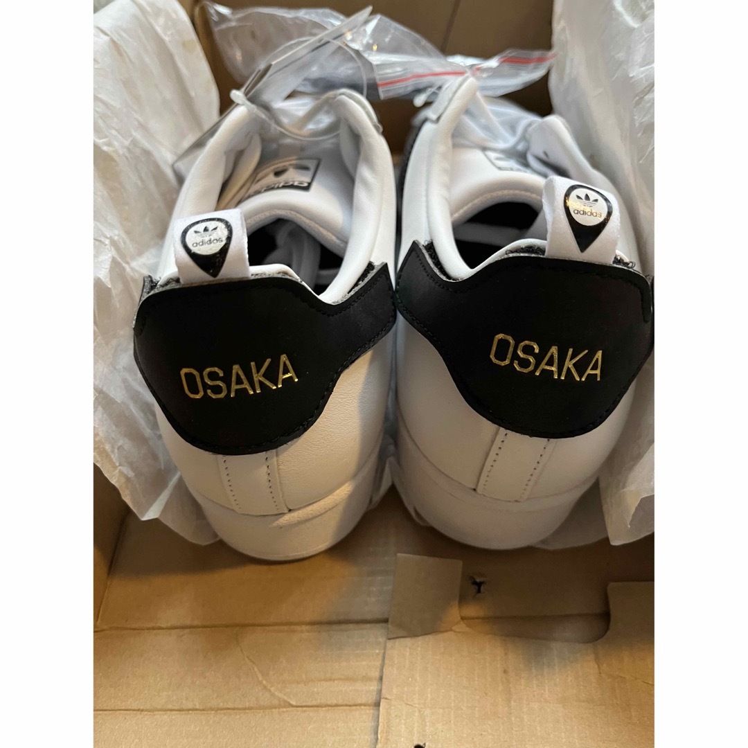 adidas(アディダス)の大阪2wayアディダスadidasスニーカースーパースターホワイトブラック靴 メンズの靴/シューズ(スニーカー)の商品写真