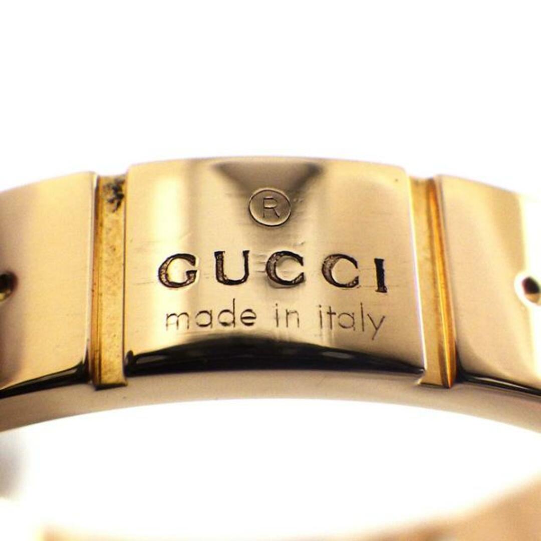 Gucci(グッチ)のグッチ GUCCI リング アイコン アモール フォーエバー クローバー GG ロゴ K18PG 9.5号 / #10 【中古】 レディースのアクセサリー(リング(指輪))の商品写真
