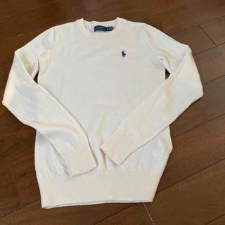 ポロラルフローレン(POLO RALPH LAUREN)のラルフローレン  ニット　白(ニット/セーター)