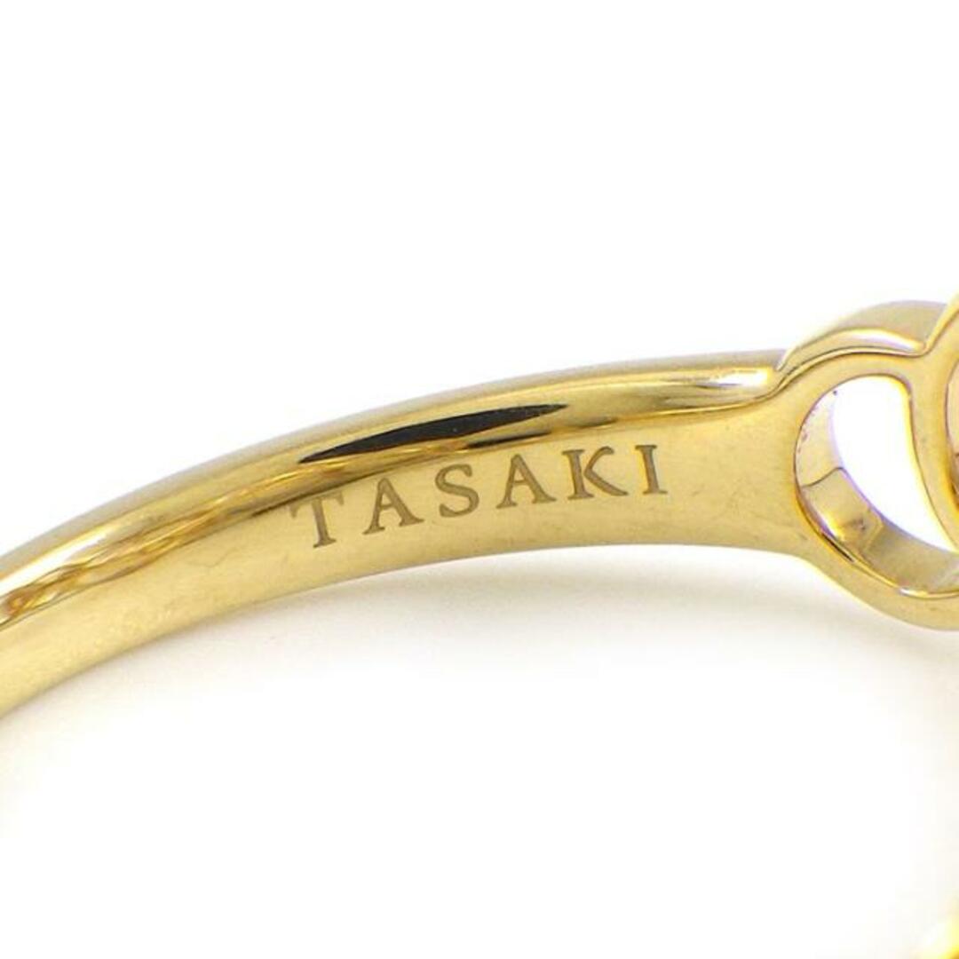 TASAKI(タサキ)のタサキ 田崎真珠 TASAKI リング エニーマ R-4393-18KYG サークル パール 3.5-6.0mm珠 K18YG 17号 【中古】 レディースのアクセサリー(リング(指輪))の商品写真