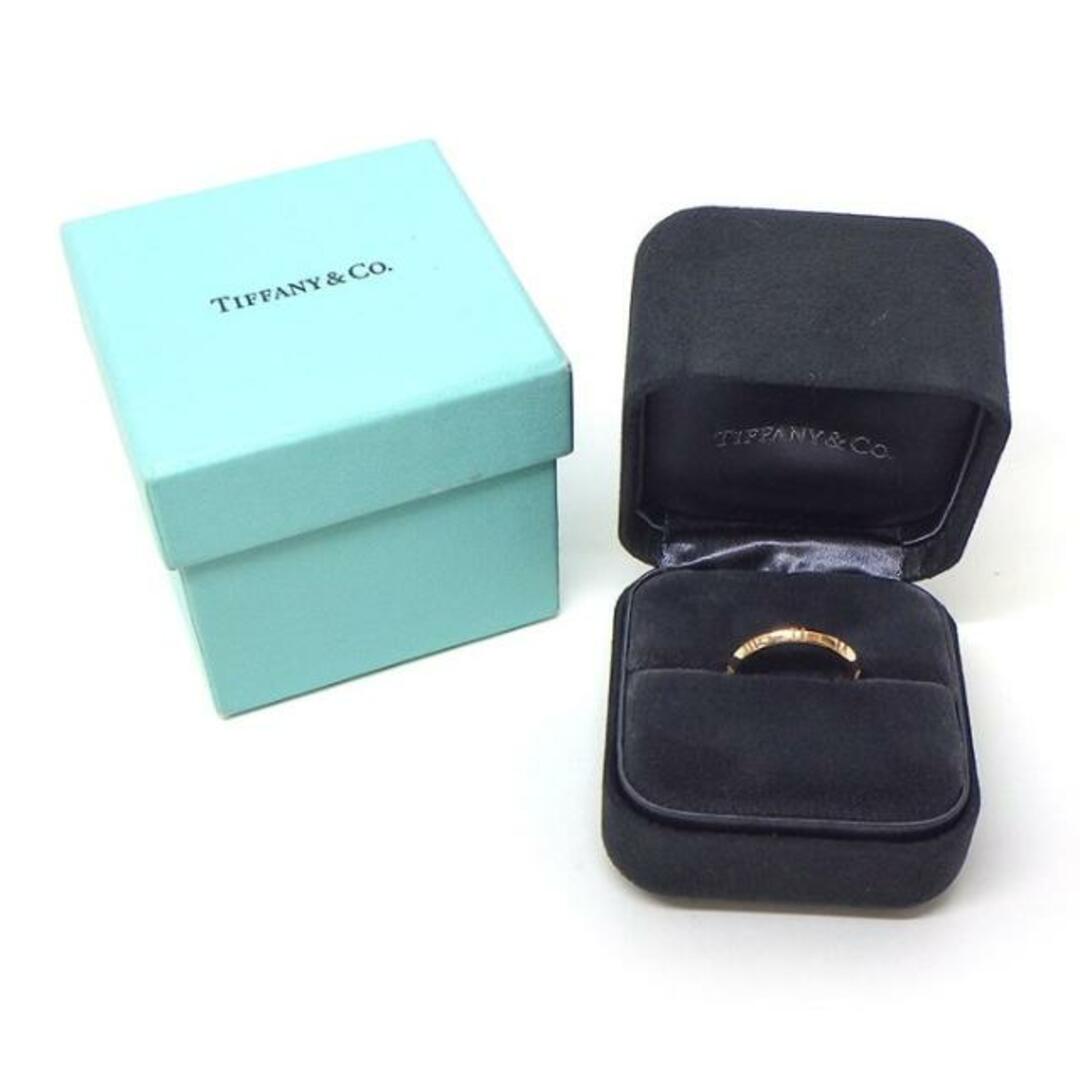 Tiffany & Co.(ティファニー)のティファニー Tiffany & Co. リング アトラス X　クローズド ナロー　3mm幅モデル K18PG 15号 【中古】 レディースのアクセサリー(リング(指輪))の商品写真