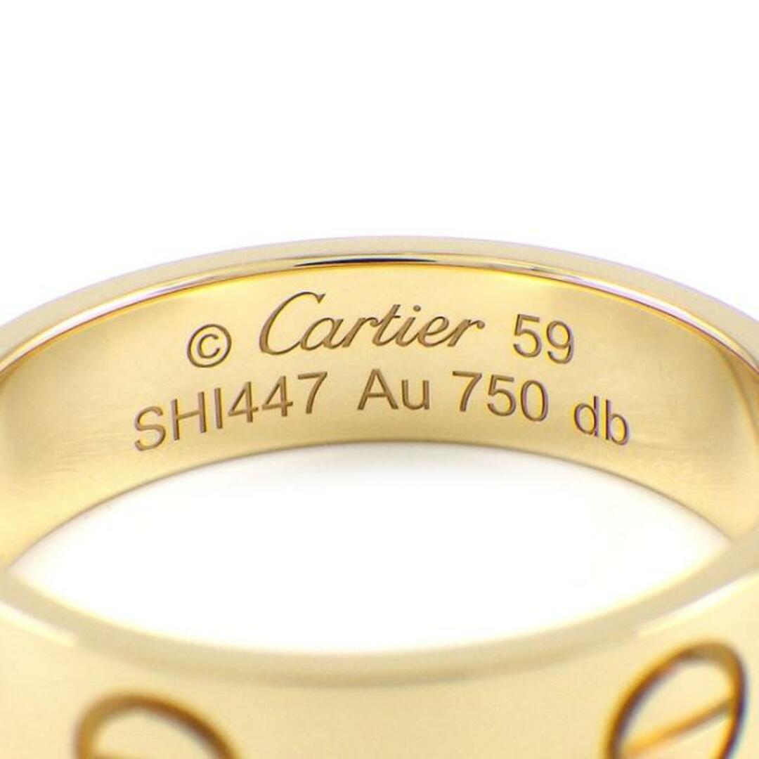 Cartier(カルティエ)のカルティエ Cartier リング ラブ B4084659 K18YG 18.5号 / #59 【中古】 レディースのアクセサリー(リング(指輪))の商品写真