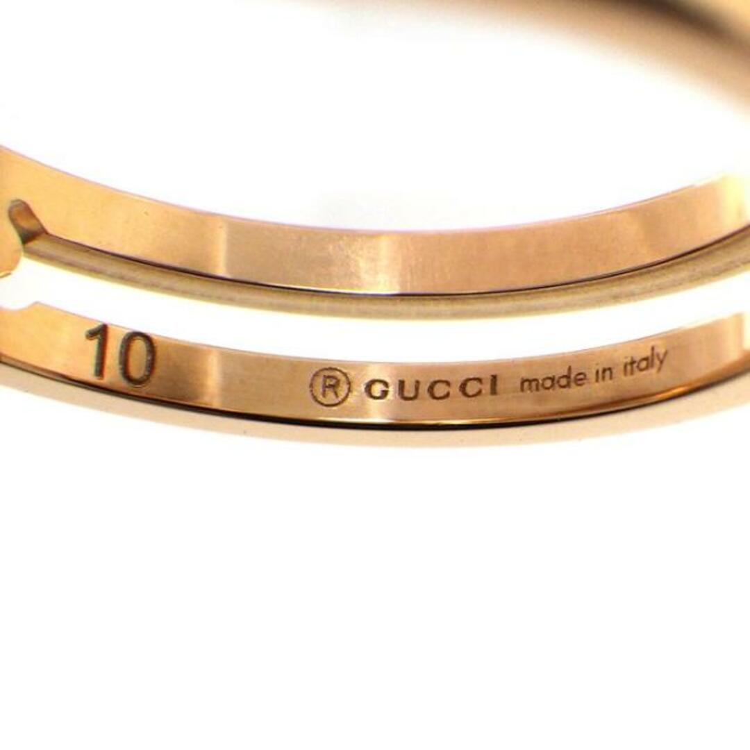 Gucci(グッチ)のグッチ GUCCI リング インフィニティ 日本限定 373514 J8500 5702 ノットモチーフ K18PG 9.5号 / #10 【中古】 レディースのアクセサリー(リング(指輪))の商品写真