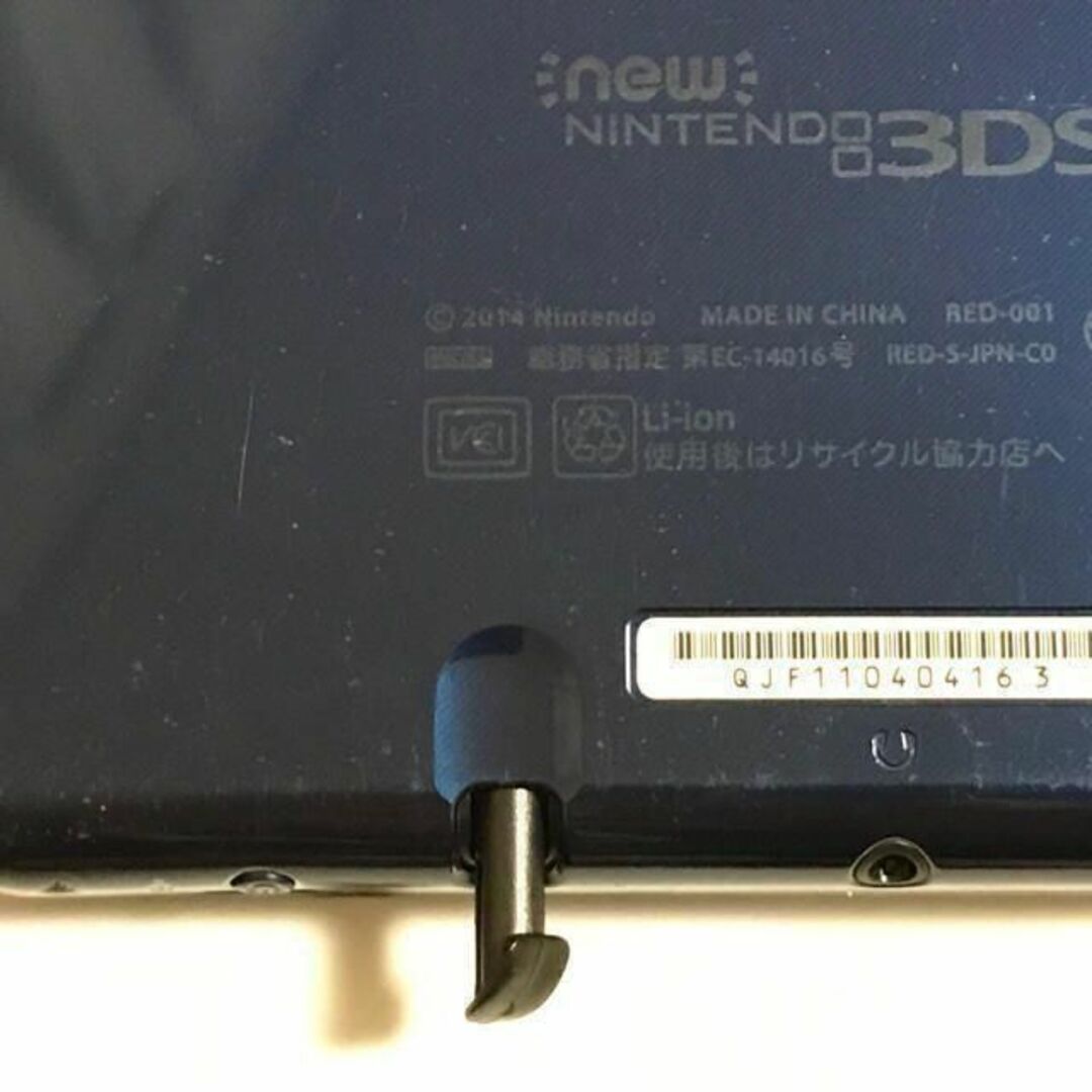 ニンテンドー3DS(ニンテンドー3DS)のnew3DSLL タッチペン 黒 2本セット 新品未使用 互換品 エンタメ/ホビーのゲームソフト/ゲーム機本体(携帯用ゲーム機本体)の商品写真