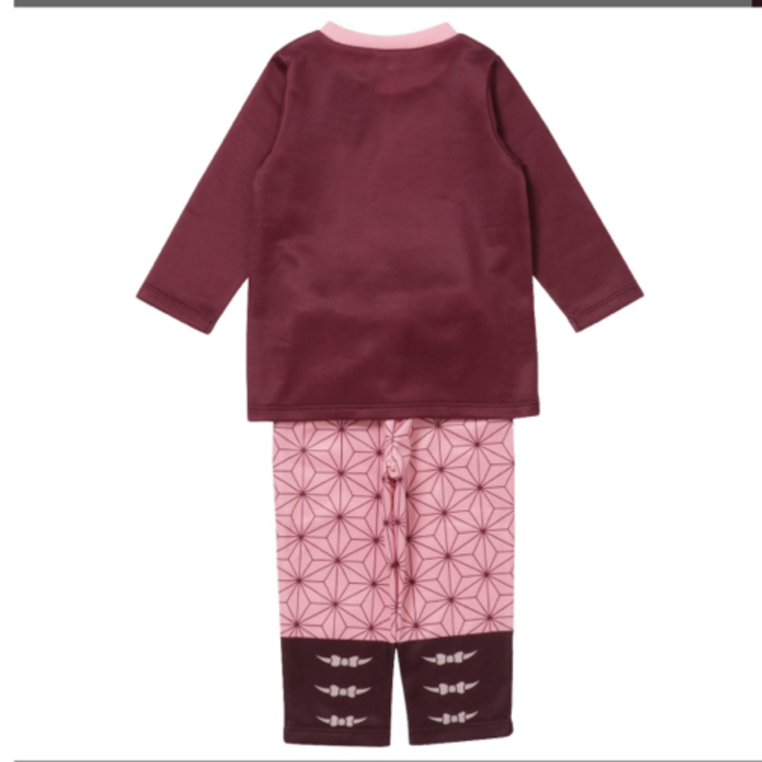 鬼滅の刃　なりきりスーツ　禰󠄀豆子 キッズ/ベビー/マタニティのキッズ服女の子用(90cm~)(パジャマ)の商品写真