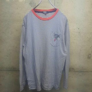 ポロラルフローレン(POLO RALPH LAUREN)の90s ポロラルフローレン ボーダー ロンT　ロングスリーブ 170(Tシャツ/カットソー(七分/長袖))