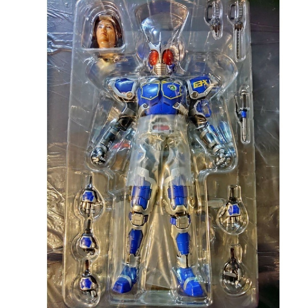 MEDICOM TOY(メディコムトイ)のRAH 仮面ライダーアギト グランドフォーム シャイニングフォーム G3X G4 エンタメ/ホビーのフィギュア(特撮)の商品写真