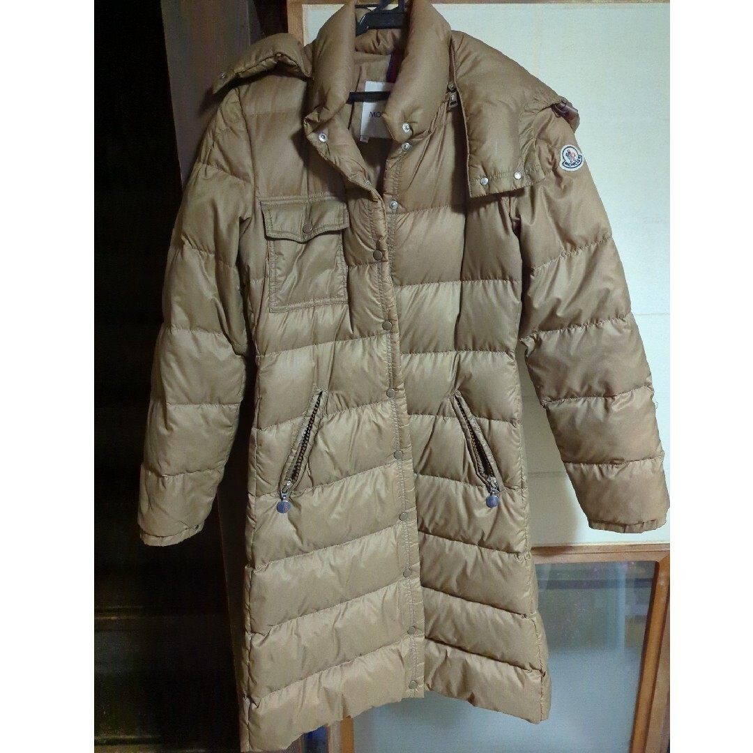 MONCLER(モンクレール)のMONCLER　ダウン　ロング　サイズ0 レディースのジャケット/アウター(ダウンコート)の商品写真