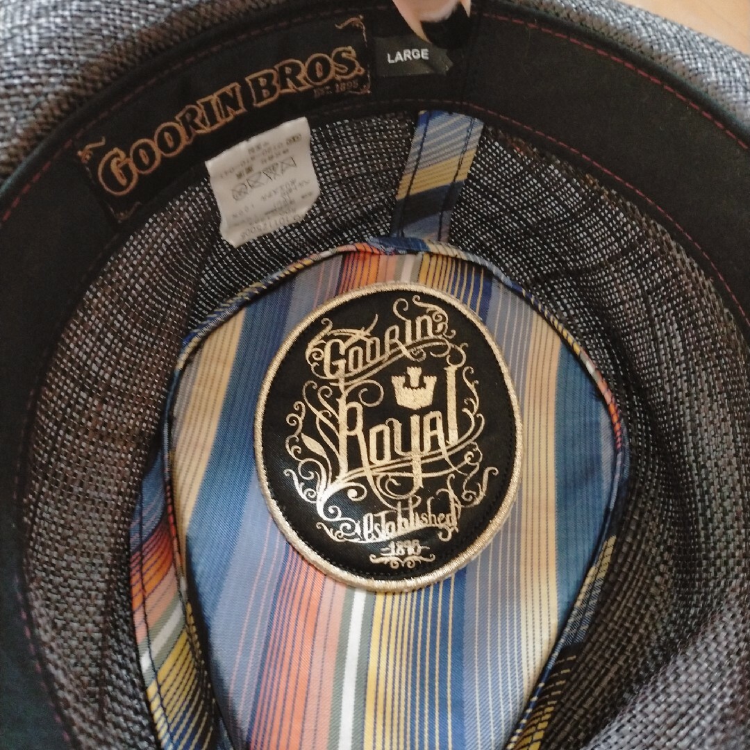 CA4LA(カシラ)のGOORIN BROS ストローハット レディースの帽子(麦わら帽子/ストローハット)の商品写真