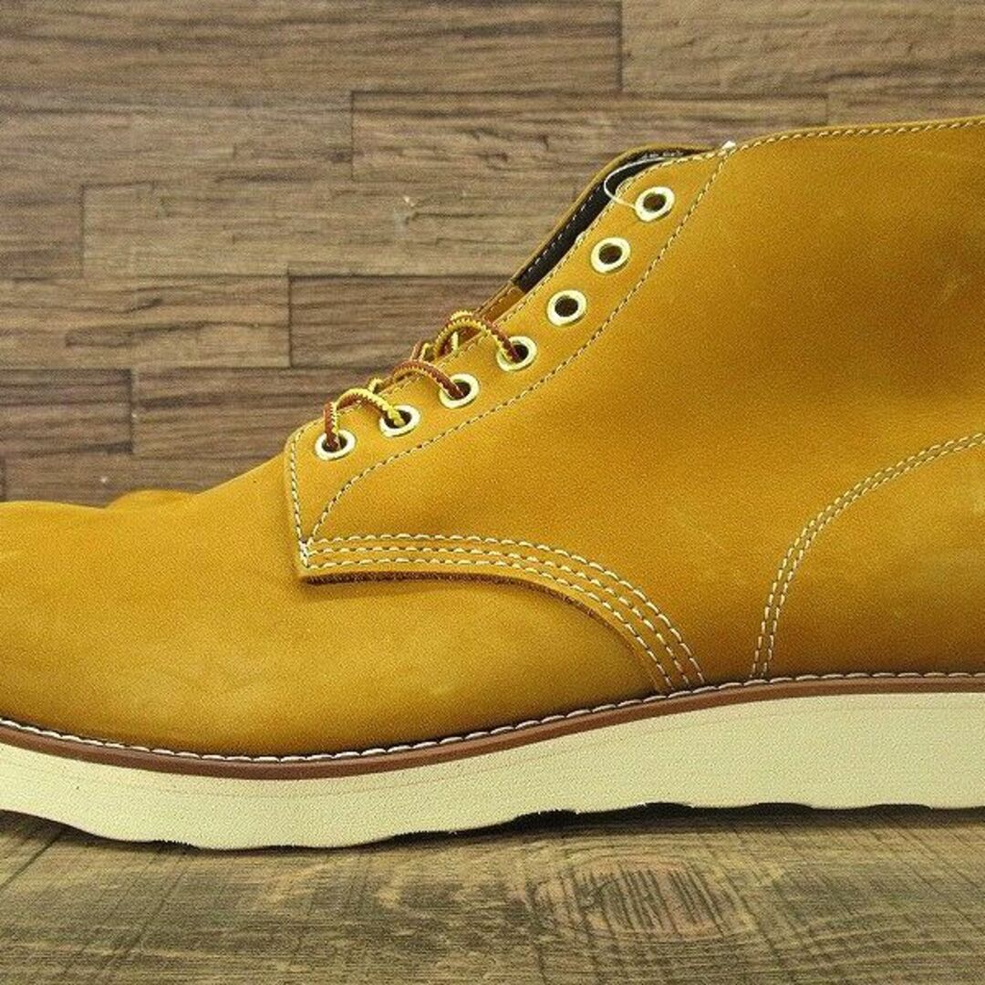 HAWKINS(ホーキンス)の新品 ホーキンス ヌバック レザー ワーク ブーツ N/WHEAT 27.5 ① メンズの靴/シューズ(ブーツ)の商品写真