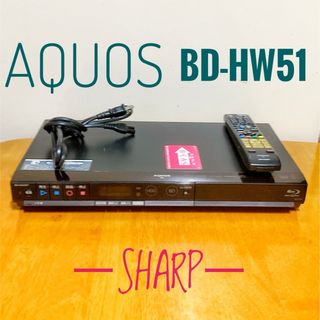 シャープ(SHARP)のSHARP シャープ　ブルーレイレコーダー HDD 500GB 2チューナー(ブルーレイレコーダー)