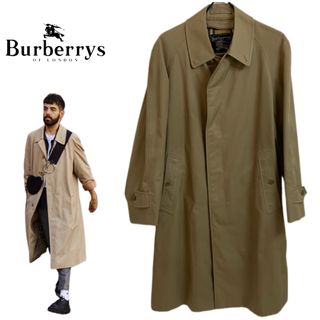 バーバリー(BURBERRY)のBURBERRYS VINTAGE 80s ステンカラーコート 裏地ノバチェック(ステンカラーコート)