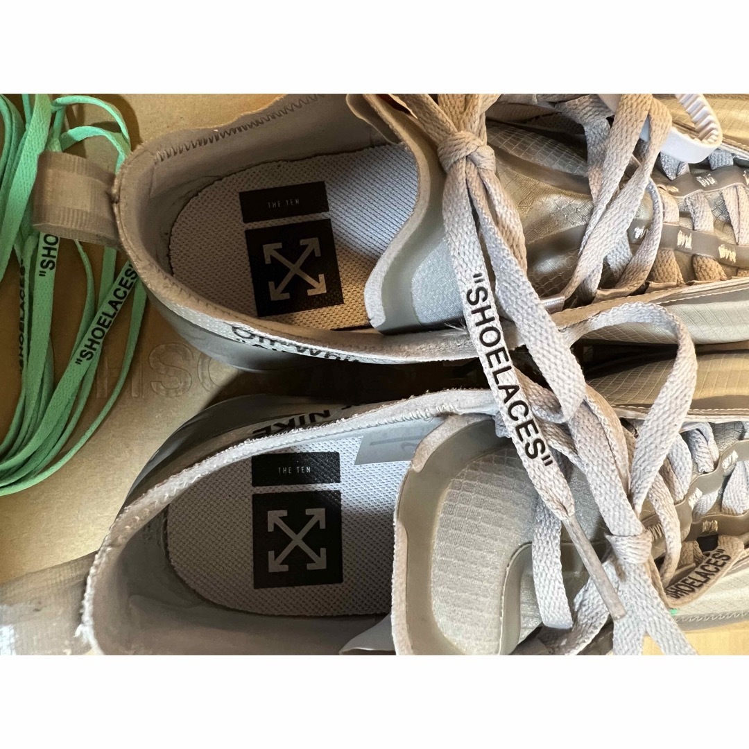 NIKE(ナイキ)のOFF-WHITE × NIKE AIR MAX 97 GREY 27.0cm メンズの靴/シューズ(スニーカー)の商品写真