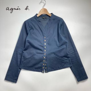 アニエスベー(agnes b.)のagnes b. アニエスベー　ジャケット　カットソー　プレッションカーディガン(カットソー(長袖/七分))