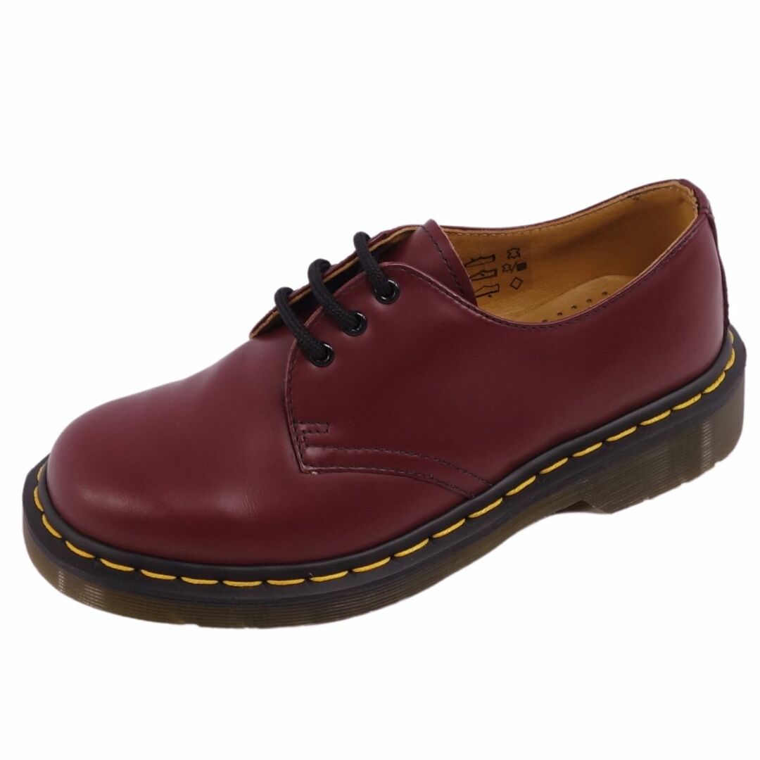 Dr.Martens(ドクターマーチン)の美品 ドクターマーチン Dr.Martens レザーシューズ ダービーシューズ 10085 3ホール スムースレザー 革靴 レディース UK3(22.0cm相当) ボルドー レディースの靴/シューズ(その他)の商品写真